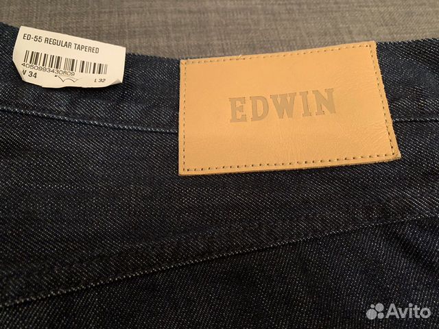 Джинсы edwin ED-55 blue rinsed Джинсы edwin ED-55 blue rinsed