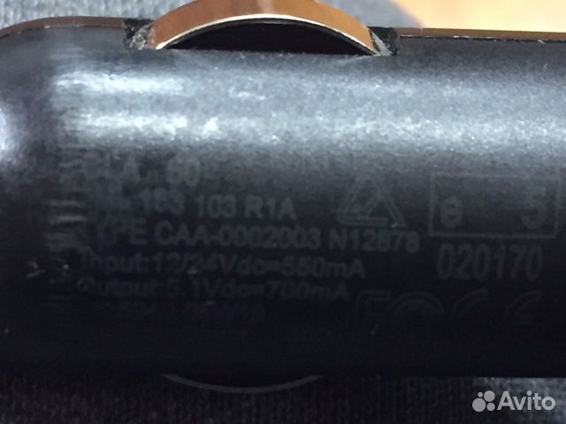 Автомобильное зарядное устройство Sony Ericsson