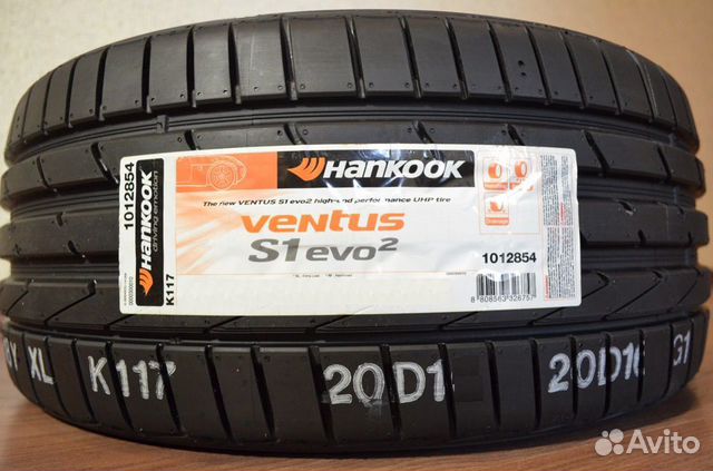 Новые Hankook Ventus S1 Evo 2 K117 245 40 19 98Y