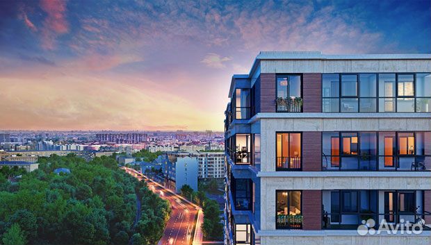 1-к квартира, 44.5 м², 6/12 эт.
