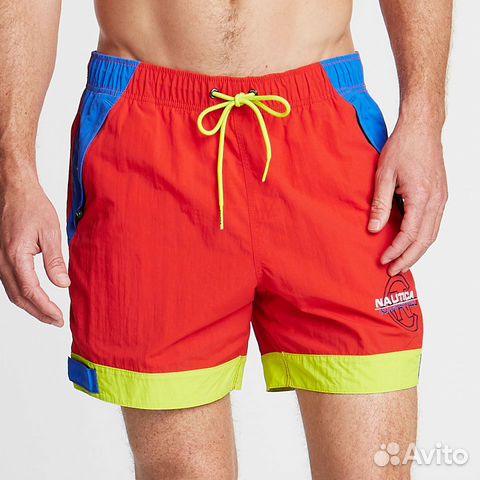 Плавательные пляжные шорты nautica. L. оригинал Плавательные пляжные шорты nautica. L. оригинал