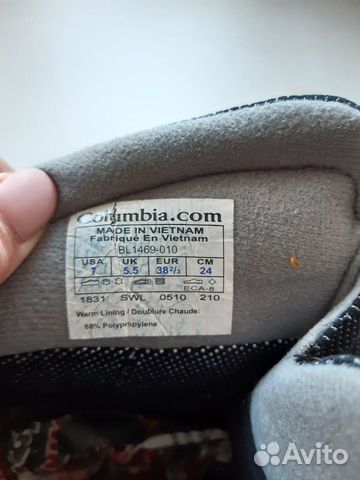 Ботинки зимние Colambia Ботинки зимние Colambia