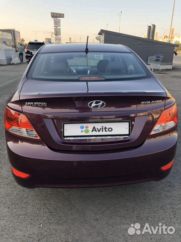 Hyundai Solaris 1.6 AT, 2012, битый, 182 500 км