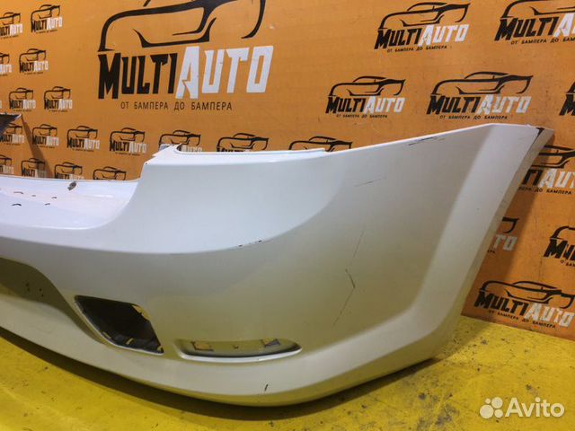 Бампер задний Renault Logan 1 седан 2009-2015
