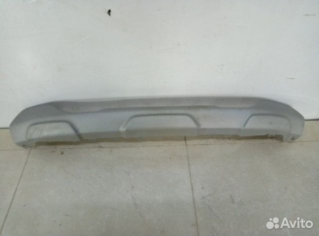 Накладка на бампер передняя Renault Sandero Накладка на бампер передняя Renault Sandero