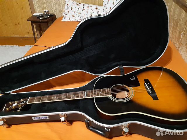 Акустическая Epiphone AJ-18S гитара + кейс Акустическая Epiphone AJ-18S гитара + кейс