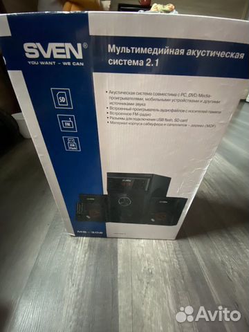 Акустическая система - 2.1. sven Акустическая система - 2.1. sven