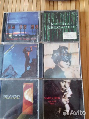 CD диски depeche mode