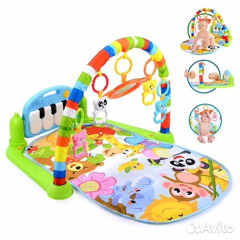 Детский игровой коврик с пианино Детский игровой коврик с пианино