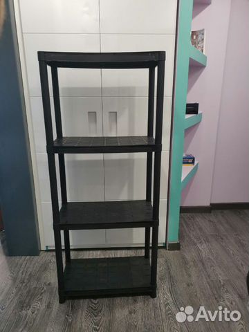Стеллаж пластиковый 2 шт