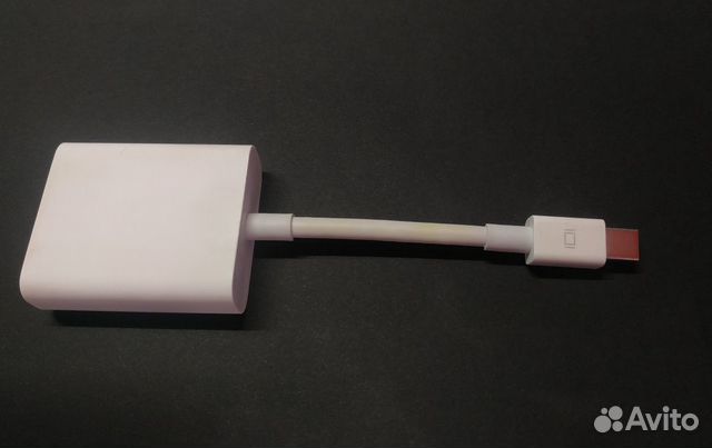 Адаптер Apple Mini DisplayPort VGA Адаптер Apple Mini DisplayPort VGA