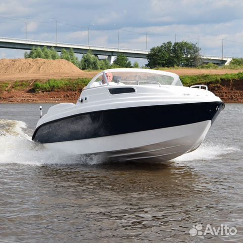 Новый катер с каютой Неман 550 от производителя