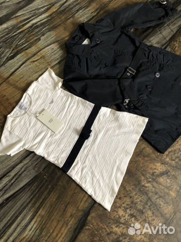 Плащ и платье Armani Junior 2 г