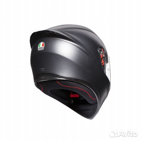 Шлем интеграл K1 AGV solid, matt black / L Шлем интеграл K1 AGV solid, matt black / L