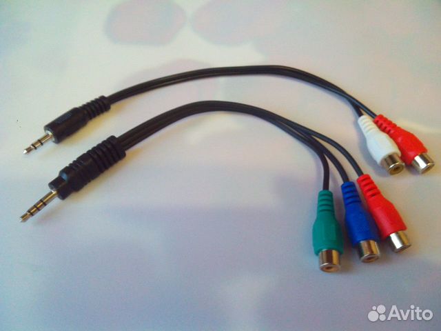 Адаптеры для LED телевизора RCA - Jack 3.5 мм