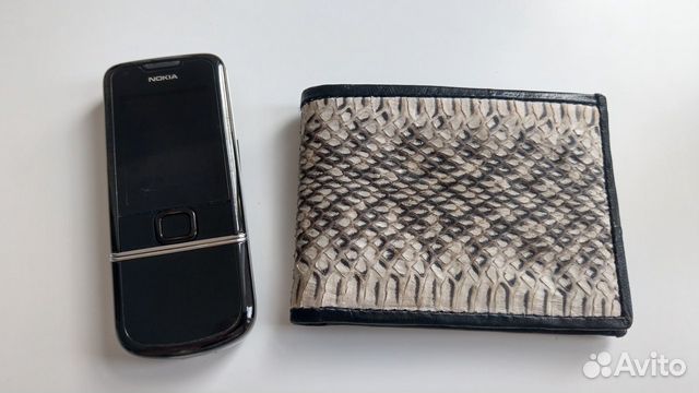 Кошелек мужской из змеиной кожи Новый Кошелек мужской из змеиной кожи Новый