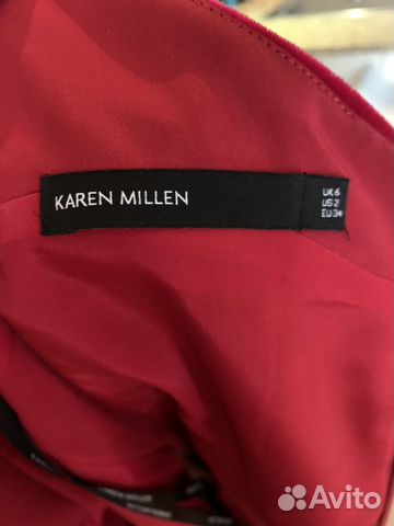 Бархатное платье колокольчик Karen Millen Бархатное платье колокольчик Karen Millen