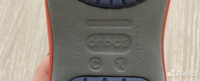 Сапоги резиновые осенние, весенние, зимние crocs c