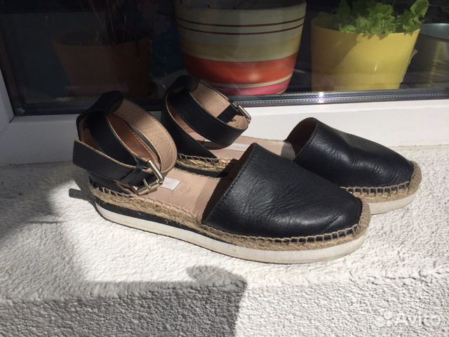 Эспадрильи кожаные See by Chloe