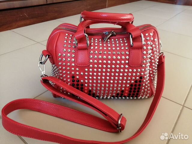 Сумка красная цум Сумка красная цум