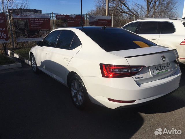 Спойлеры Skoda Superb MK3 (2015+) багажн и стекл Спойлеры Skoda Superb MK3 (2015+) багажн и стекл