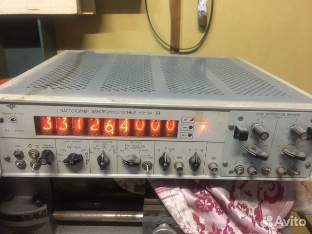 Частотомер электронносчетный Ч3-34 Частотомер электронносчетный Ч3-34