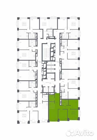 3-к квартира, 75.6 м², 16/24 эт.