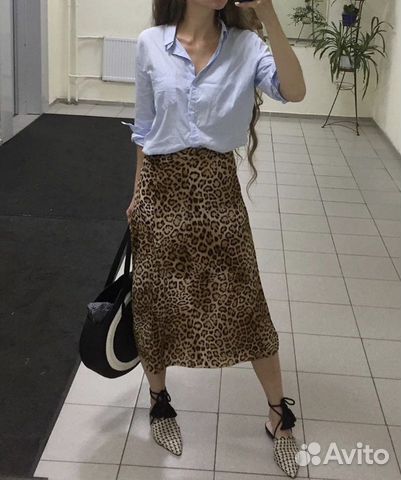 Юбка миди Zara S Юбка миди Zara S