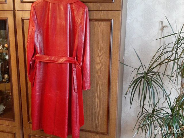 Плащ кожанный, женский Плащ кожанный, женский
