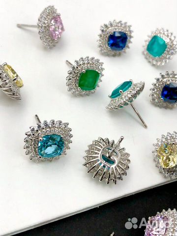 Кольцо и серьги Graff Графф Серебро Кольцо и серьги Graff Графф Серебро