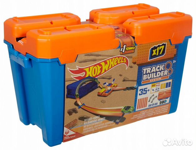 Трек Hot Wheels Конструктор трасс: Стартовый набор Трек Hot Wheels Конструктор трасс: Стартовый набор