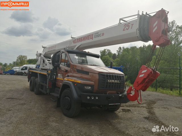 Автокран Челябинец 25 тонн 43 метра Автокран Челябинец 25 тонн 43 метра