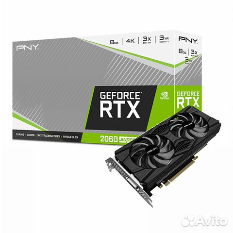 Видеокарта PNY RTX 2060 super 8GB Видеокарта PNY RTX 2060 super 8GB