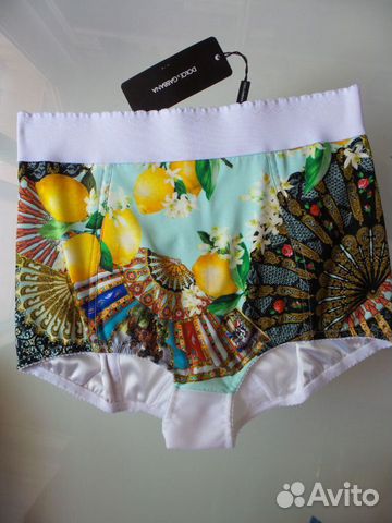 Шелковые шорты Dolce&Gabbana новые