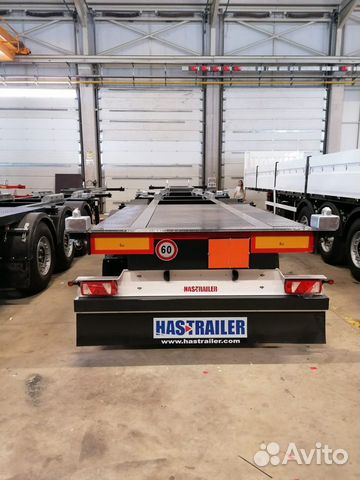 Полуприцеп контейнеровоз hastrailer Полуприцеп контейнеровоз hastrailer