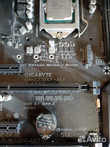 I5 - 7500 OEM и GA-Z270XP-SLI (rev. 1.0) I5 - 7500 OEM и GA-Z270XP-SLI (rev. 1.0)