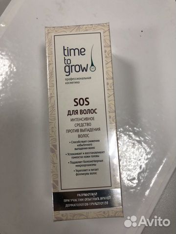 Лосьон для волос Time to Grow SOS Лосьон для волос Time to Grow SOS