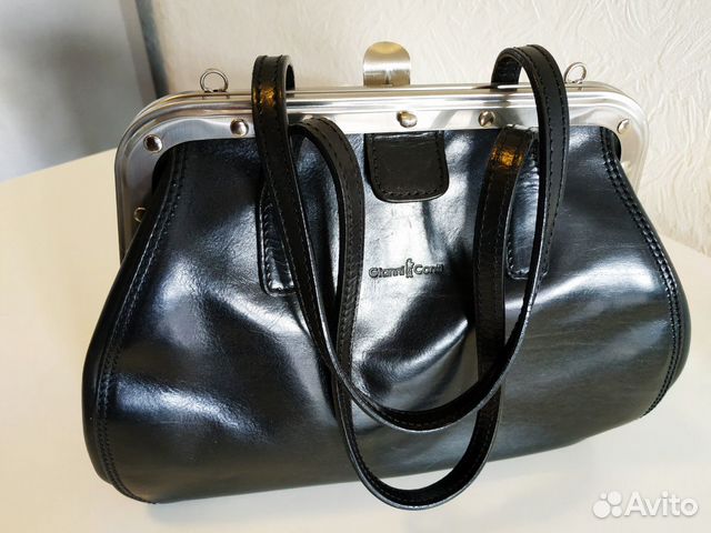 Кожаная сумка Gianni Conti