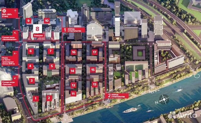 3-к квартира, 81 м², 7/16 эт. 3-к квартира, 81 м², 7/16 эт.