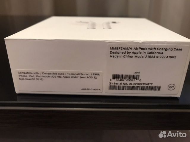 Беспроводные наушники AirPods Оригинал Беспроводные наушники AirPods Оригинал