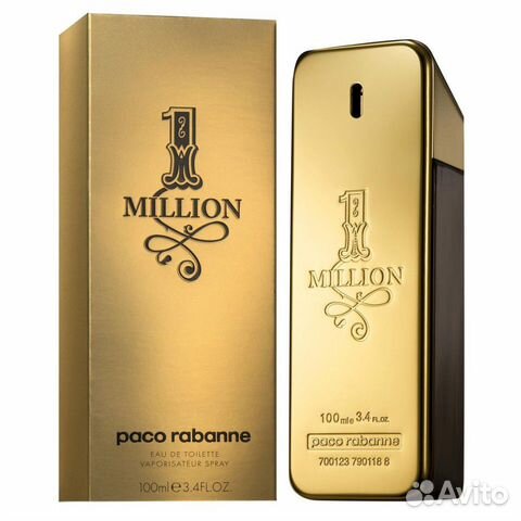 Paco Rabanne 1 Million, 100 мл.туалетная вода