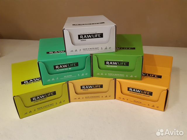 Батончики и трюфели R.A.W.life (цена за 20шт) Батончики и трюфели R.A.W.life (цена за 20шт)