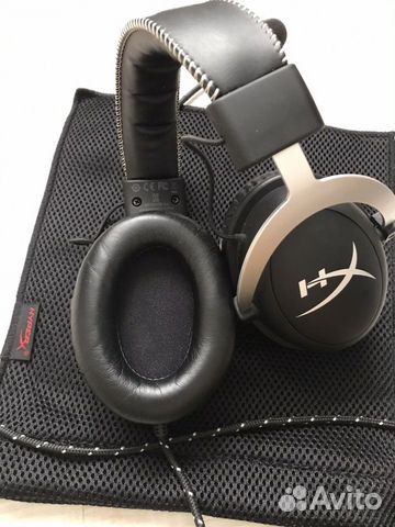 Наушники Hyperx cloud silver