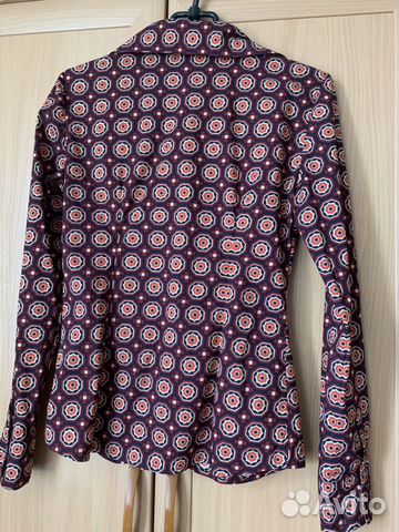 Рубашка, х/б, размер xs, цвет как на последних фот Рубашка, х/б, размер xs, цвет как на последних фот