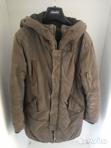 Парка зимняя куртка Bershka M