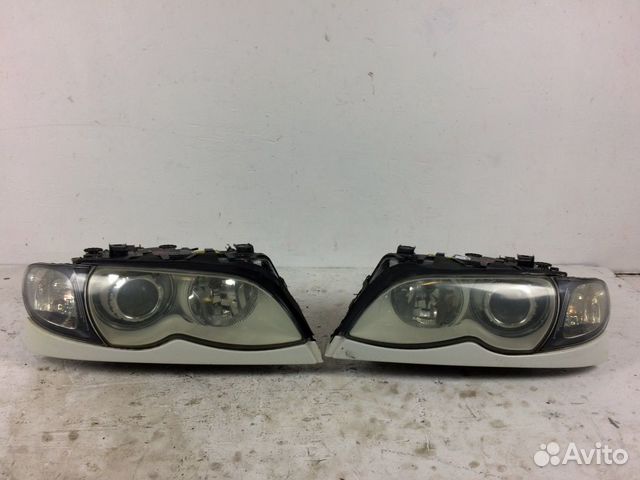 Фара передняя (комплект) BMW 3 E46 63127165777 Фара передняя (комплект) BMW 3 E46 63127165777