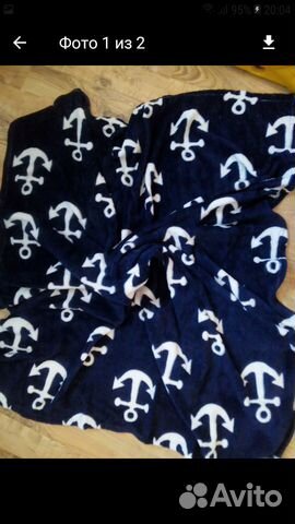 Плед детский велсофт