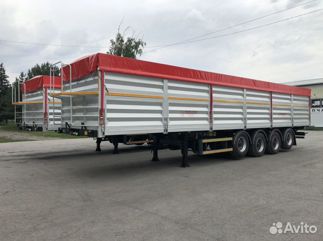 Полуприцеп-зерновоз (45-80 м.куб - 31 евро палле