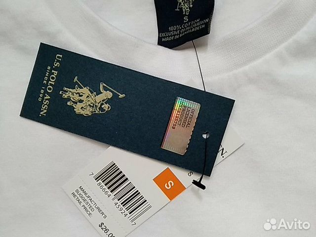 Футболка/Поло/майка US Polo assn original