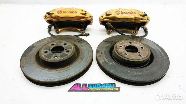 Тормозные суппорта переднее Subaru Impreza Wrx Sti Тормозные суппорта переднее Subaru Impreza Wrx Sti
